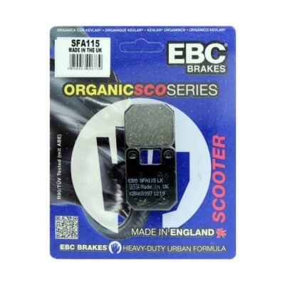 Klocki hamulcowe EBC SFA115 skuterowe