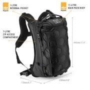 Plecak Kriega Trail 18 Adventure Black