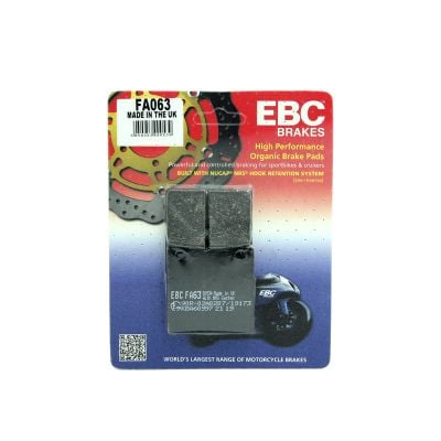 Klocki hamulcowe EBC FA063 Organic Tył