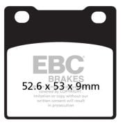 Klocki hamulcowe EBC FA063 Półmetaliczne