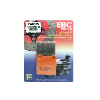 Klocki hamulcowe EBC FA063 Półmetaliczne Tył