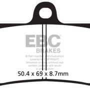 Klocki hamulcowe EBC FA252 Sinter street