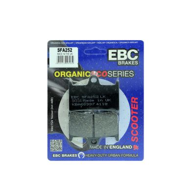 Klocki hamulcowe EBC SFA252 skuterowe Organic Przód