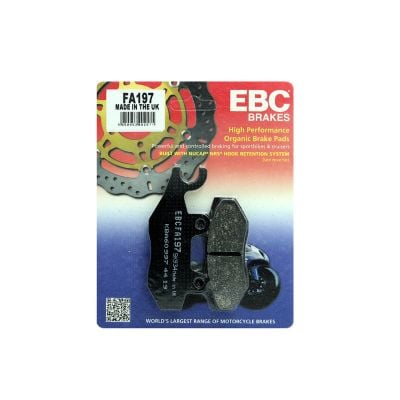 Klocki hamulcowe EBC FA197 Organic Przód