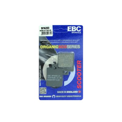 Klocki hamulcowe EBC SFA260 skuterowe Organic Tył