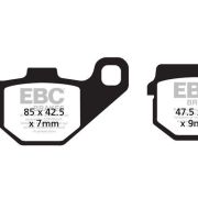 Klocki hamulcowe EBC SFA083 skuterowe Sinter