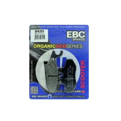 Klocki hamulcowe EBC SFA353 skuterowe Organic Przód