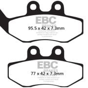 Klocki hamulcowe EBC SFA194 skuterowe Organic