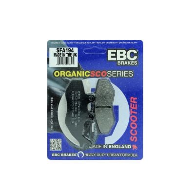 Klocki hamulcowe EBC SFA194 skuterowe Organic Przód