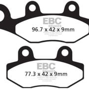 Klocki hamulcowe EBC FA228 Sinter street