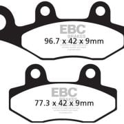Klocki hamulcowe EBC SFA228 skuterowe Sinter