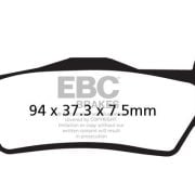 Klocki hamulcowe EBC FA181 Sinter street