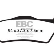 Klocki hamulcowe EBC SFA181 skuterowe Organic