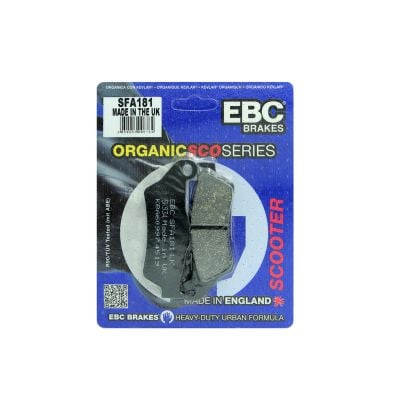 Klocki hamulcowe EBC SFA181 skuterowe Organic Przód / Tył