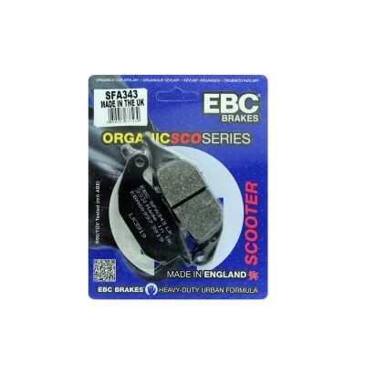 Klocki hamulcowe EBC SFA343 skuterowe Organic Tył
