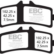 Klocki hamulcowe EBC FA447 Sinter street