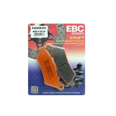 Klocki hamulcowe EBC FA209/2 Półmetaliczne Przód