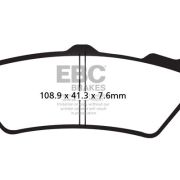 Klocki hamulcowe EBC SFA209/2 skuterowe Organic