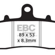 Klocki hamulcowe EBC FA188 Sinter street