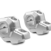 Zestaw Podwyższający Kierownicę Sw-Motech 28Mm Podwyższenie 30Mm Przesunięcie 22Mm Silver 