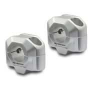 Zestaw Podwyższający Kierownicę Sw-Motech 22Mm Podwyższenie 20Mm Silver 