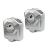 Zestaw Podwyższający Kierownicę Sw-Motech 22Mm Podwyższenie 30Mm Silver 