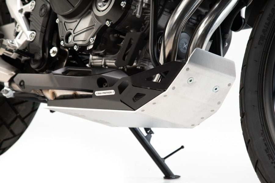 Osłona Silnika Płyta Pod Silnik Sw-Motech Honda Cb500X (18-) Nx500 (23-) Black/Silver 