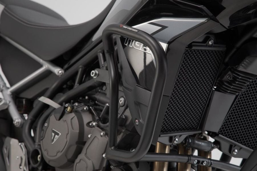 Crashbar/Gmol Sw-Motech Triumph Tiger 900/Gt/Rally/Pro (19-23) Black 