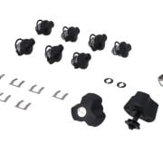 Zestaw 7 Zamków Do Kufrów +Zestaw Antykradzieżowy Do Stelaży Evo Sw-Motech Anti-Theft 2 Klucze Black 