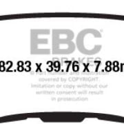 Klocki hamulcowe EBC FA679 Sinter street