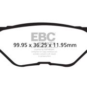 Klocki hamulcowe EBC SFA319 skuterowe Organic