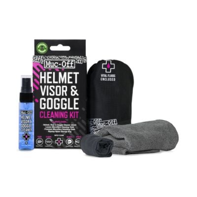 Zestaw do czyszczenia wizjerów Muc-Off Helmet, Visor & Goggle Cleaning Kit