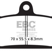 Klocki hamulcowe EBC FA236 Organic