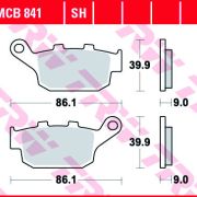 Klocki Hamulcowe MCB841 Sinter