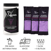 Xzone Power Powder Moto Wash - proszek do mycia motocykla 