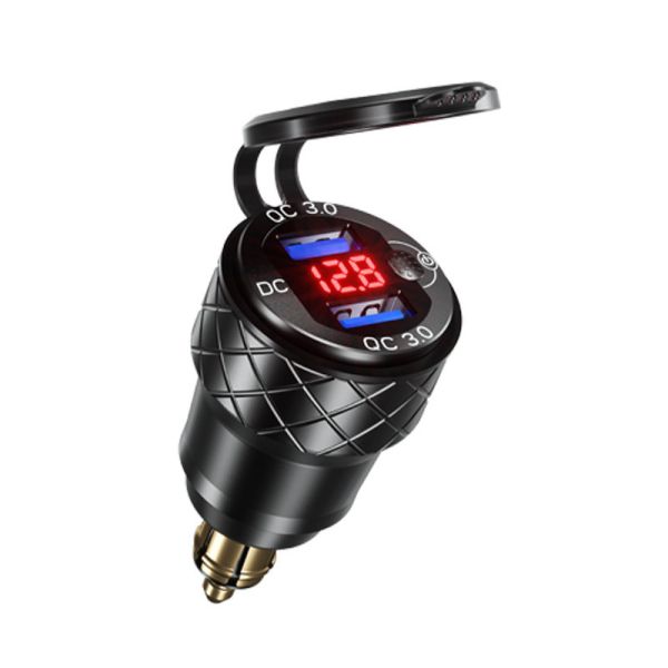Gniazdo zapalniczki 2xUSB FreedConn 
