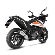Tłumik LeoVince LV One Evo Slip-On Muffler KTM Adv390 Stainless Steel