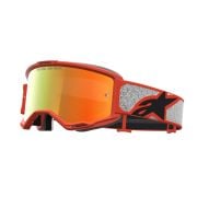 Gogle Alpinestars Vision 5 Rora Silver Orange Mirror Red