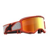 Gogle Alpinestars Vision 5 Rora Silver Orange Mirror Red