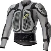 Koszulka ochronna/zbroja Alpinestars Bionic Action V2 Black/Grey/Fluorescent Yellow