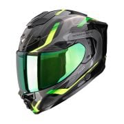 Wizjer zielony lustrzany Scorpion KDS-F-03 do kasków Exo-GT SP/1500/530 AIR 