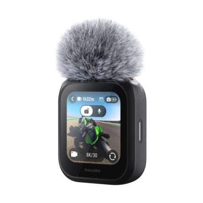 Pilot zdalnego sterowania Insta360 GPS Preview Remote z wbudowanym mikrofonem