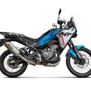 Tłumik Akrapovič Slip-on Line Titanium CFMOTO MT 450 
