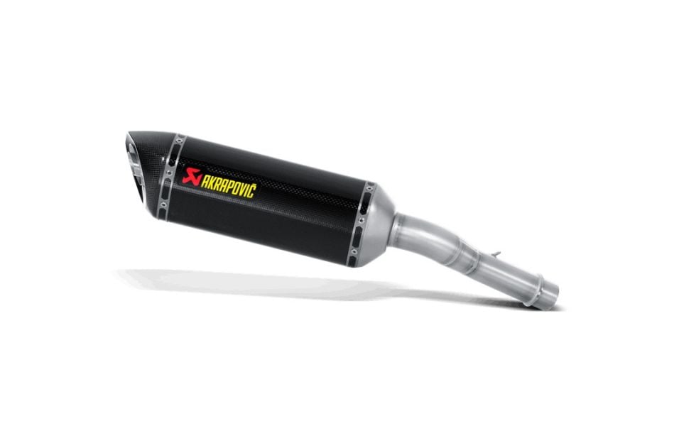 Tłumik Akrapovič Slip-on Line Carbon Muffler Kawasaki KLZ 1000 Versys 