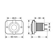 Ext-8, podwójny port USB 12/24 V Lampa 