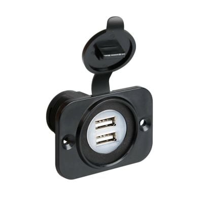 Ext-8, podwójny port USB 12/24 V Lampa