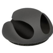 LAMPA 70036 przyklejany uchwyt na przewody czarny