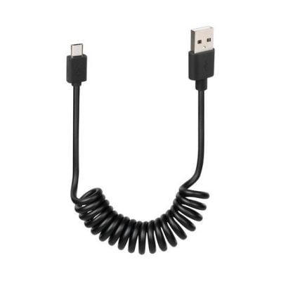 Kabel sprężynowy Usb - Micro Usb Lampa