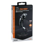 Titan Opti Pole Orbit mocowanie do lusterka lub śruby Lampa czarny