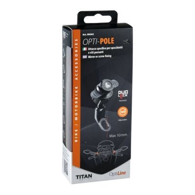 Titan Opti Pole, mocowanie na lusterko lub śrubę Lampa